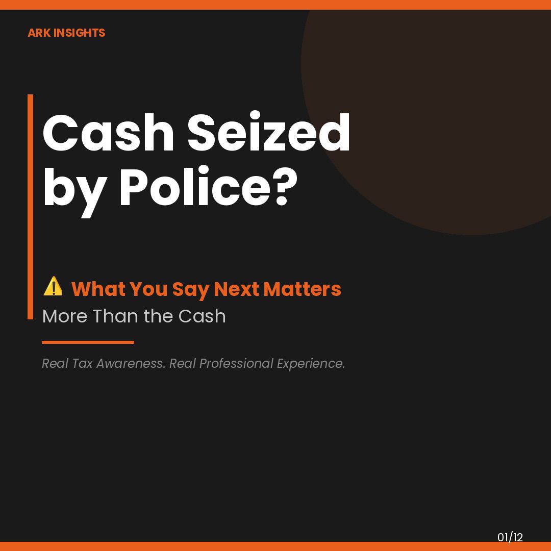 Cash Seized by Police, Later Summons from Income Tax: A Practical Case Study